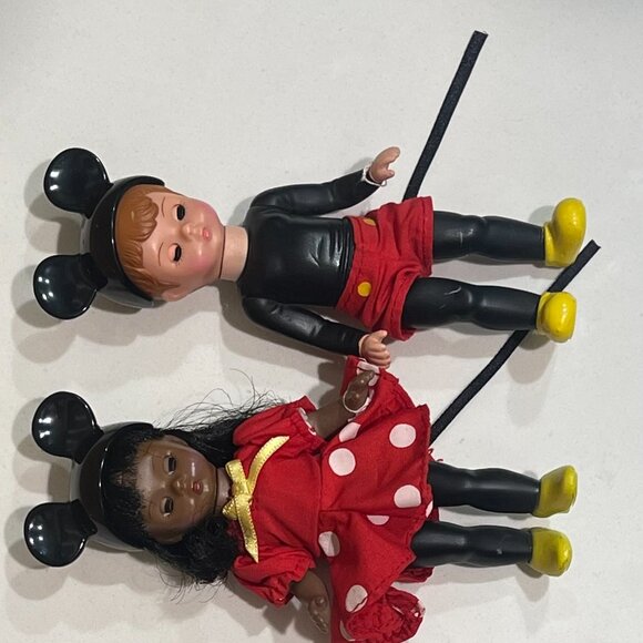 2004 Madame Alexander Disney Dolls | Wendy as Minnie & Mickey Boy Collectible - Picture 2 of 6
